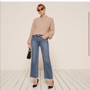 Reformation Fawcett Wide Leg Jean